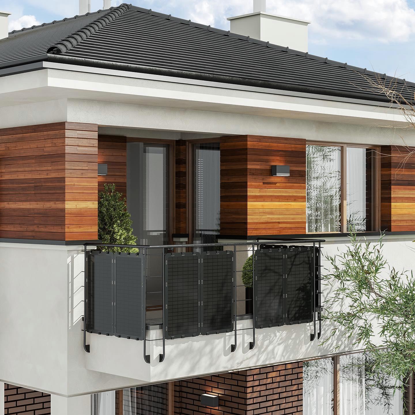 La solution de la société allemande We Do Solar à accrocher à son balcon.